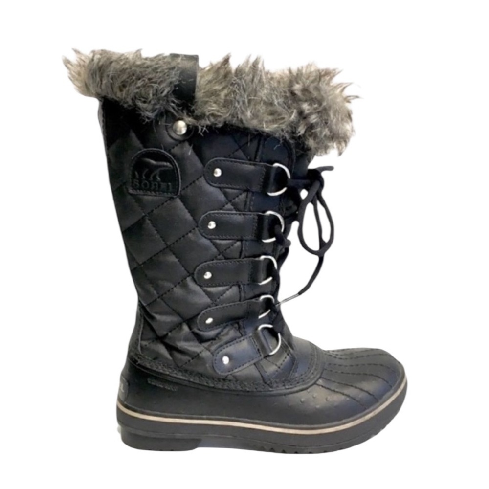 SOREL Women’s Tofino II Lace Up Winter Snow Boot Black